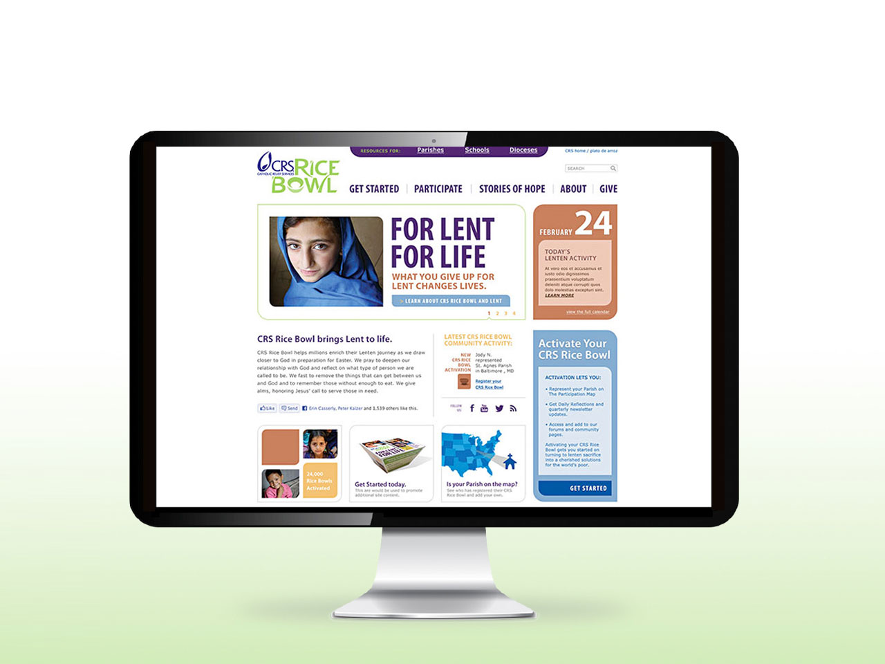 redesigned website