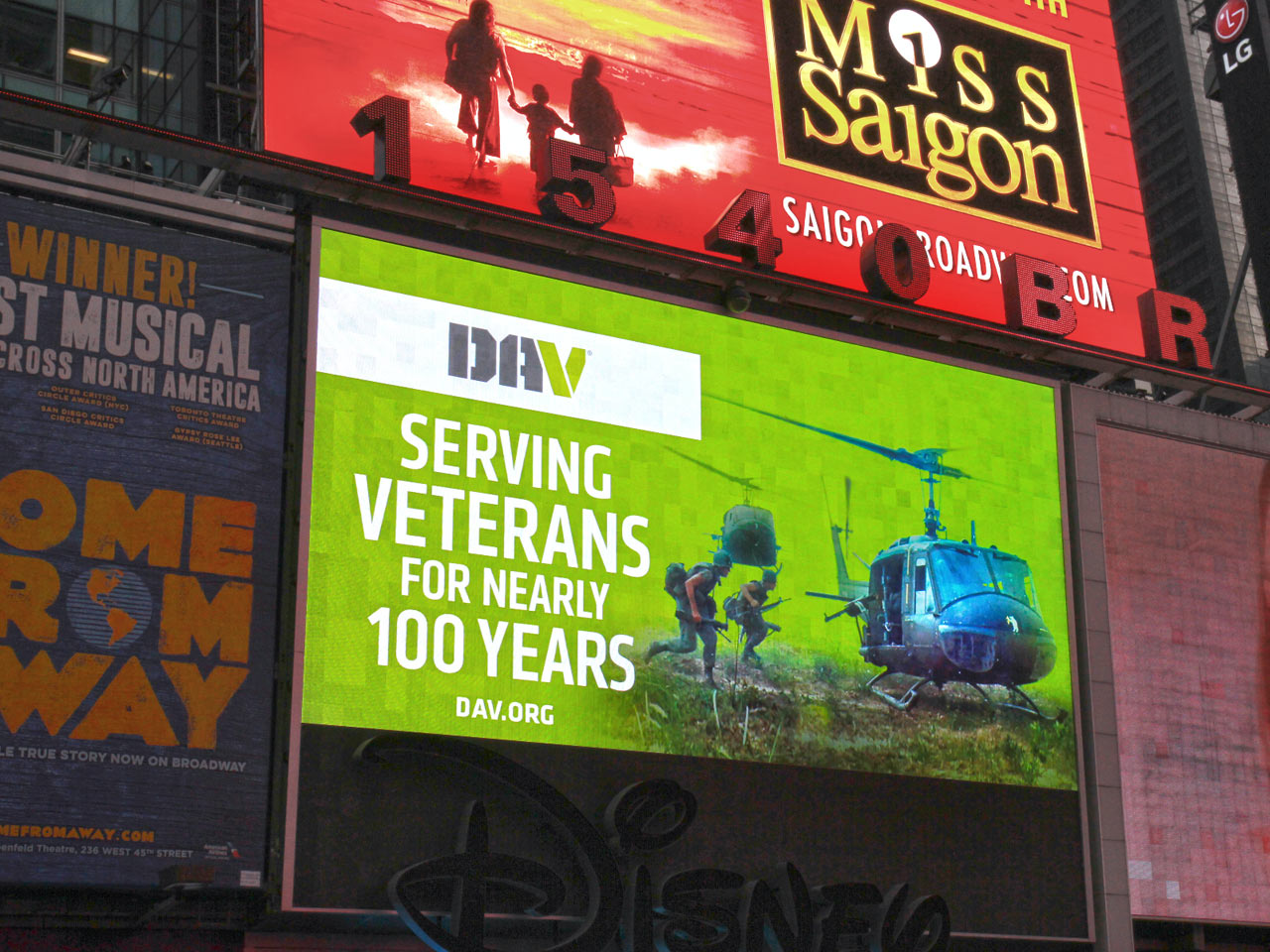 High-Impact Digital Billboards in Times Square